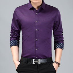 17秋冬翻領(lǐng)長袖加絨加厚保暖時尚男士襯衫k6088