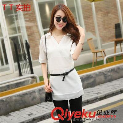 雪紡連衣裙 2015夏季新款五分袖直筒雪紡衫女中長(zhǎng)款白色襯衫廠家直銷圖片|雪紡連衣裙 2015夏季新款五分袖直筒雪紡衫女中長(zhǎng)款白色襯衫廠家直銷產(chǎn)品圖片由深圳市龍崗區(qū)愛潮美麗子服飾廠公司生產(chǎn)提供-