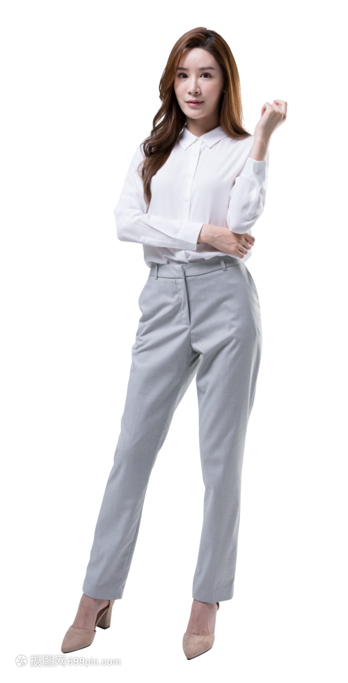 站著的白領美女