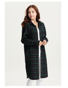 2015秋冬新款韓版格紋寬松長(zhǎng)版襯衣批發(fā)指南